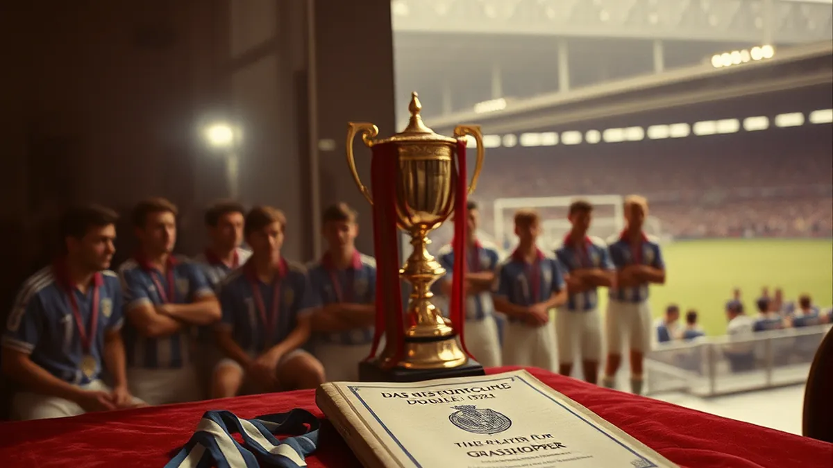 The Historic Double of 1952: A Triumph for Grasshopper